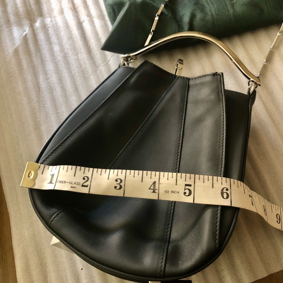 EDDIE BORGO - Pepper Mini Pochette Jet Leather New - Picture 8 of 10